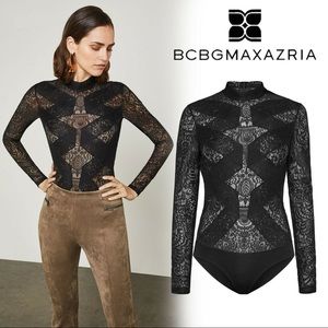 BCBG Max Black Lace